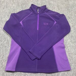 Mountain Hardwear Purple Fleece Pullover